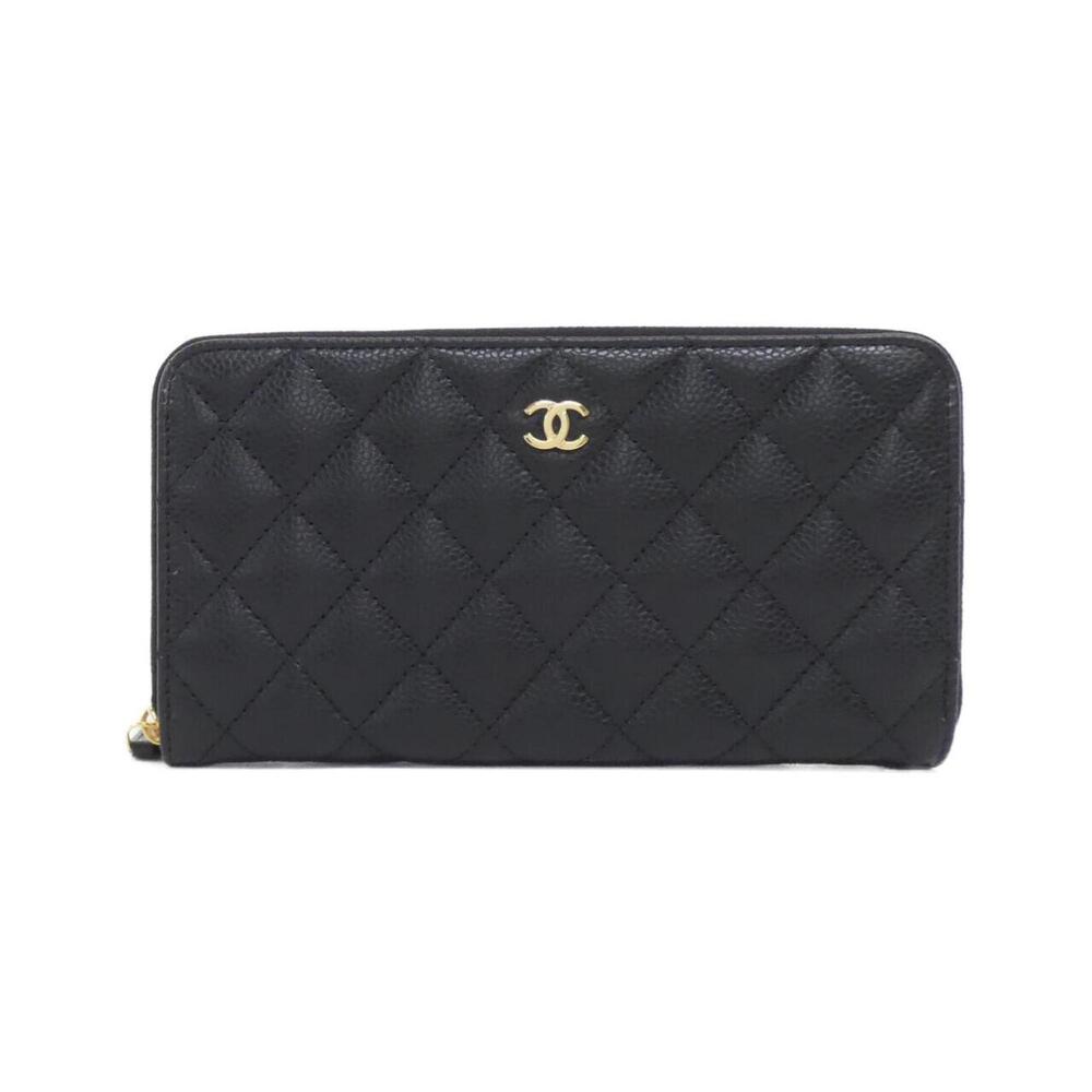 CHANEL Authentic Black Wallet